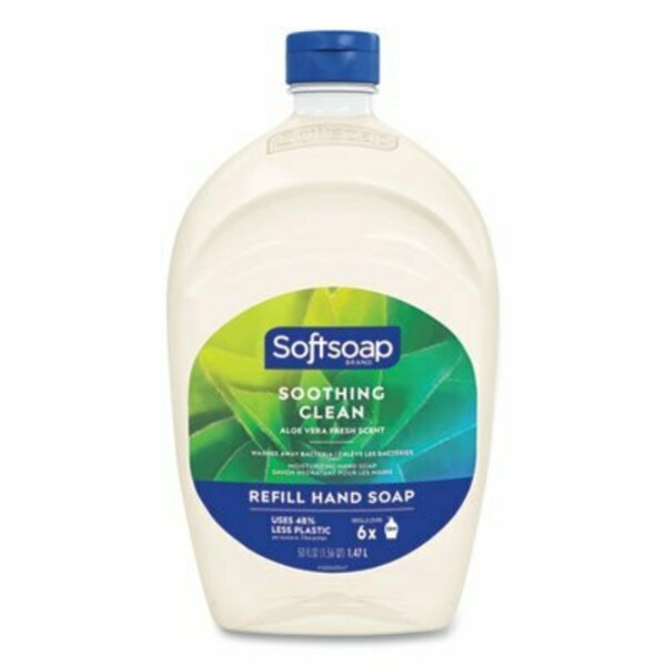 Colgate-Palmolive Softsoap, MOISTURIZING HAND SOAP REFILL WITH ALOE, FRESH, 50 OZ 45992EA